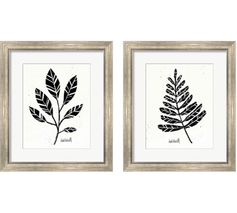 Botanical Sketches 2 Piece Framed Art Print Set by Anne Tavoletti