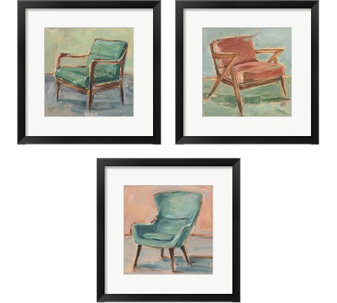 Have a Seat 3 Piece Framed Art Print Set by Ethan Harper