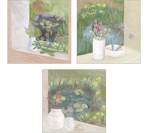 Window Plants 3 Piece Art Print Set by Melissa Wang