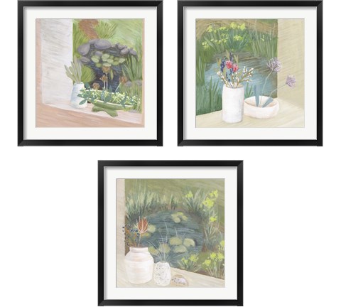 Window Plants 3 Piece Framed Art Print Set by Melissa Wang