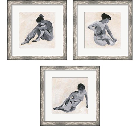 Intimity 3 Piece Framed Art Print Set by Melissa Wang