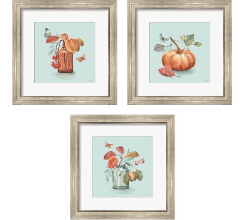 Autumn in Nature 3 Piece Framed Art Print Set by Lisa Audit
