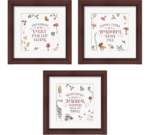 Storybook 3 Piece Framed Art Print Set by Lisa Audit