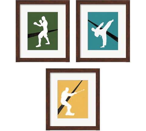 It's All About the Game 3 Piece Framed Art Print Set by Regina Moore