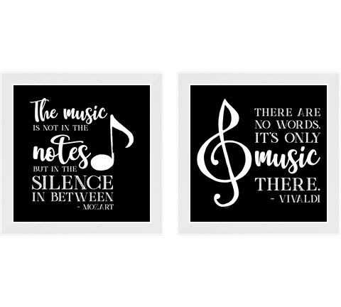 Moved by Music 2 Piece Framed Art Print Set by Tara Reed