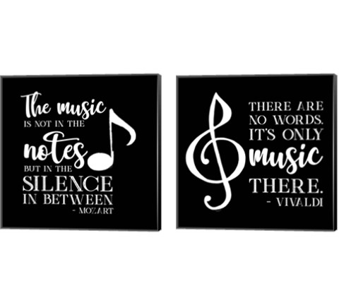 Moved by Music 2 Piece Canvas Print Set by Tara Reed