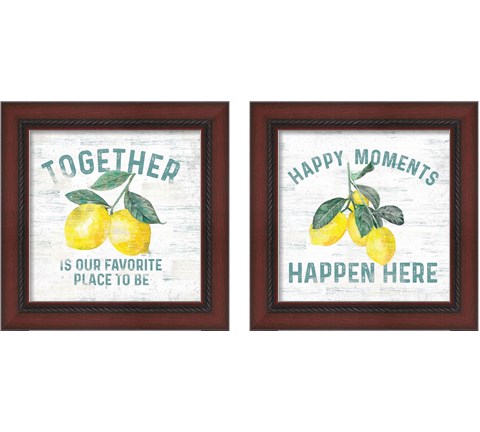 Happy Thoughts 2 Piece Framed Art Print Set by Tara Reed