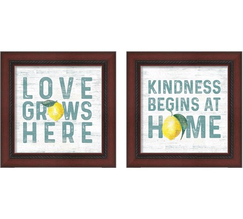 Happy Thoughts 2 Piece Framed Art Print Set by Tara Reed