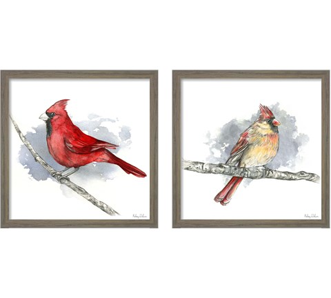 Birds & Branches 2 Piece Framed Art Print Set by Kelsey Wilson