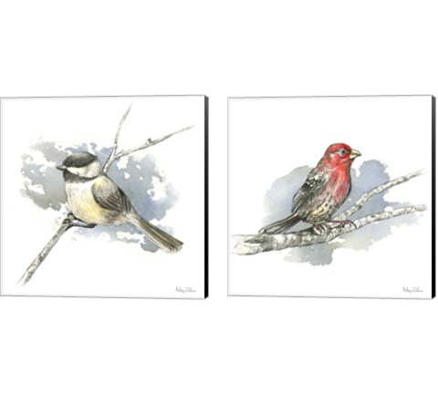 Birds & Branches 2 Piece Canvas Print Set by Kelsey Wilson