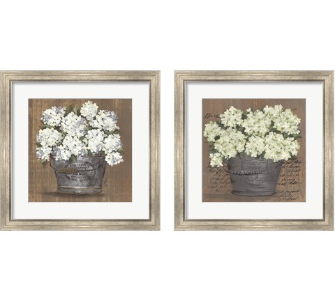 Heavenly Floral 2 Piece Framed Art Print Set by Julie Norkus