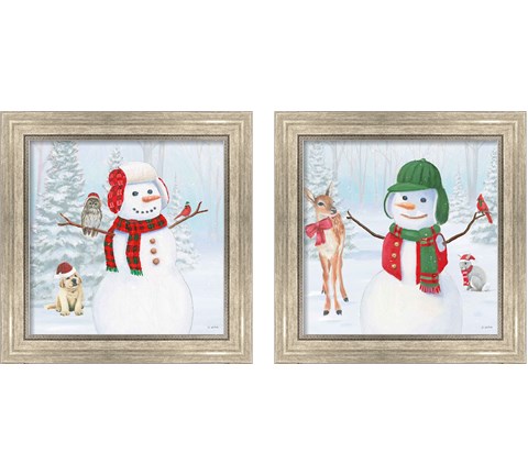 Dressed for Christmas 2 Piece Framed Art Print Set by James Wiens