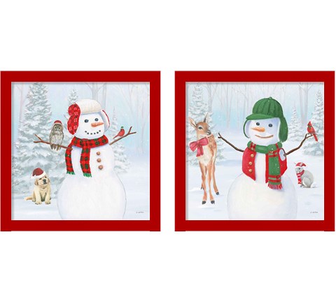 Dressed for Christmas 2 Piece Framed Art Print Set by James Wiens
