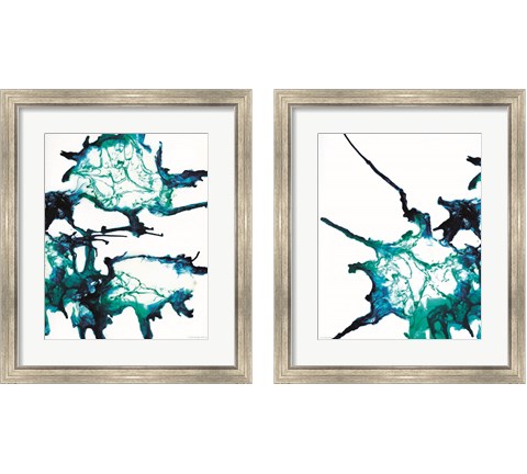 Ocean Living 2 Piece Framed Art Print Set by Kamdon Kreations