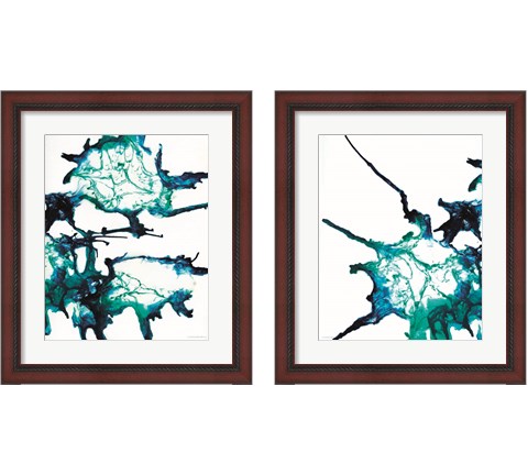Ocean Living 2 Piece Framed Art Print Set by Kamdon Kreations