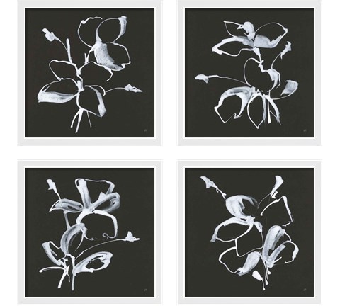 Wildflowers 4 Piece Framed Art Print Set by Chris Paschke