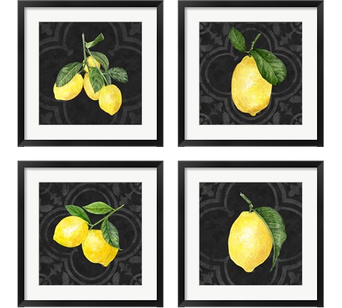 Live with Zest  4 Piece Framed Art Print Set by Tara Reed