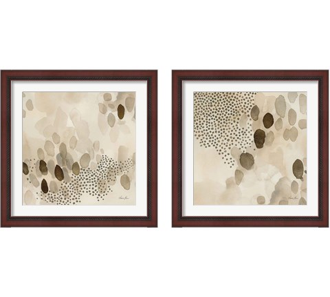 Natural Abstract 2 Piece Framed Art Print Set by Laura Horn