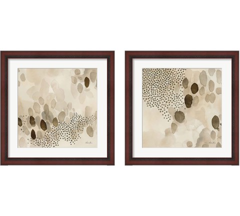 Natural Abstract 2 Piece Framed Art Print Set by Laura Horn