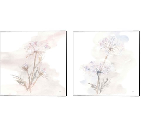 Queen Annes Lace 2 Piece Canvas Print Set by Chris Paschke