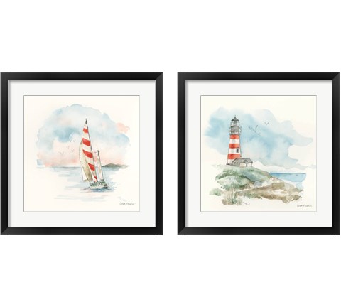 Seaside Journey 2 Piece Framed Art Print Set by Lisa Audit