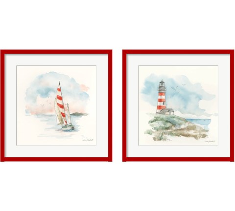 Seaside Journey 2 Piece Framed Art Print Set by Lisa Audit