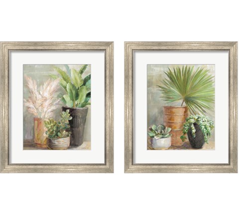 Indoor Garden 2 Piece Framed Art Print Set by Danhui Nai