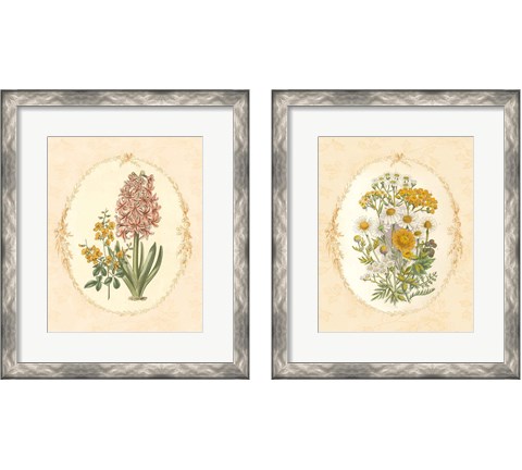 Gentle Soul Bouquet 2 Piece Framed Art Print Set by Wild Apple Portfolio