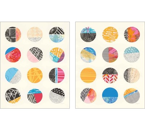 Repetition  2 Piece Art Print Set by Courtney Prahl