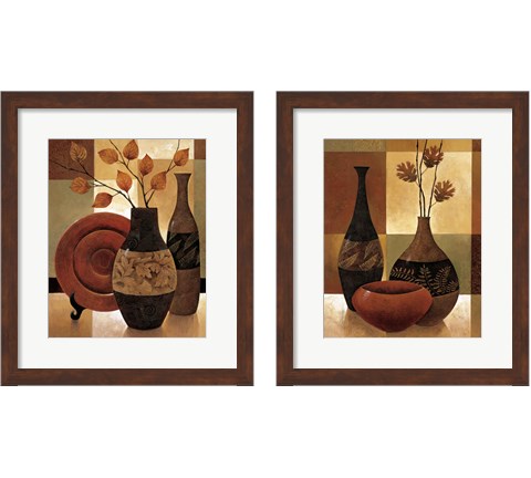 Nature's Patchwork 2 Piece Framed Art Print Set by Keith Mallett