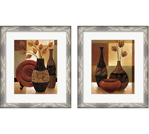 Nature's Patchwork 2 Piece Framed Art Print Set by Keith Mallett