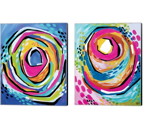 Abstract  2 Piece Canvas Print Set by Valerie Wieners