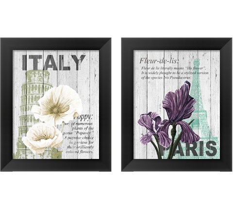 City Floral 2 Piece Framed Art Print Set by Alicia Soave