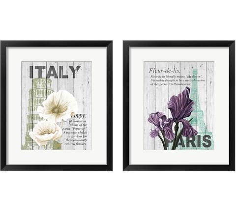 City Floral 2 Piece Framed Art Print Set by Alicia Soave