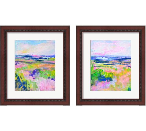 Colourful Land 2 Piece Framed Art Print Set by TA Marrison