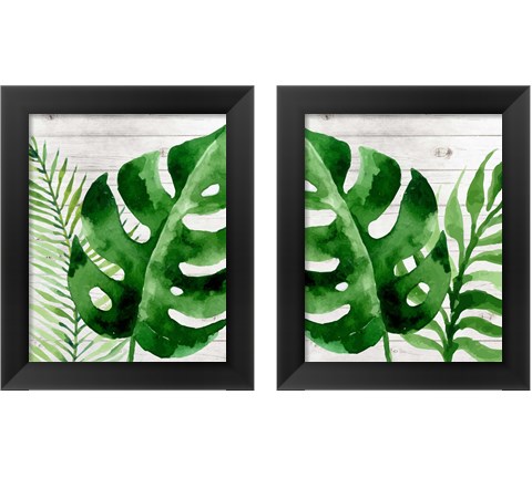 Banana Leaf 2 Piece Framed Art Print Set by Tamara Robinson