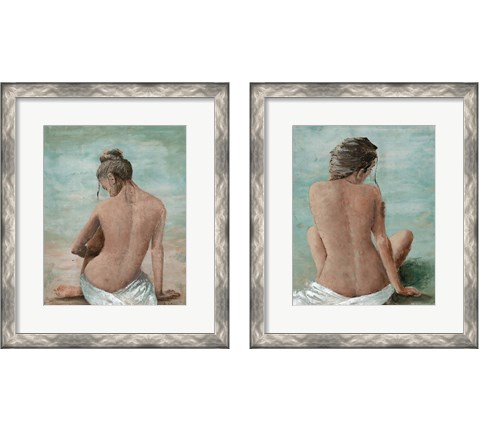 Study of a Woman 2 Piece Framed Art Print Set by Marie-Elaine Cusson