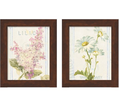 Floursack Florals 2 Piece Framed Art Print Set by Danhui Nai