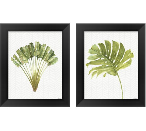 Mixed Greens 2 Piece Framed Art Print Set by Lisa Audit