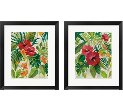 Tropical Jewels 2 Piece Framed Art Print Set by Silvia Vassileva