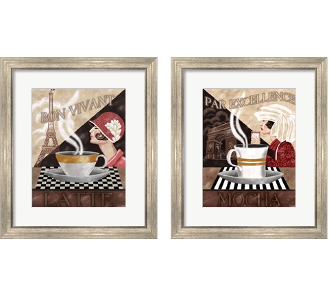 Coffee 2 Piece Framed Art Print Set by Tom Wood