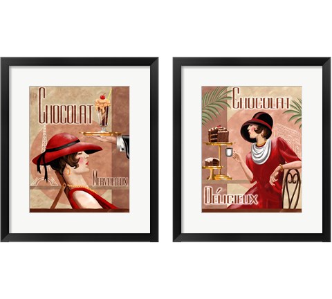 French Chocolate 2 Piece Framed Art Print Set by Tom Wood