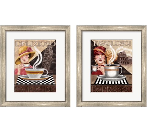 Coffee 2 Piece Framed Art Print Set by Tom Wood