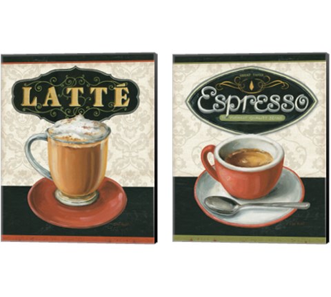 Coffee Moment 2 Piece Canvas Print Set by Lisa Audit