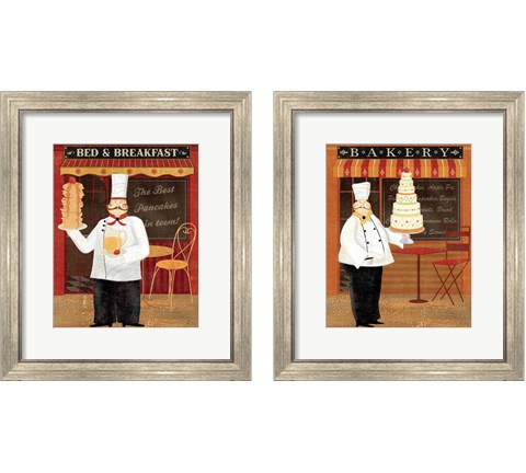Chef's Specialties 2 Piece Framed Art Print Set by Veronique Charron