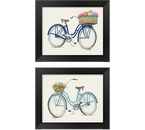 Beach Time Neutral 2 Piece Framed Art Print Set by James Wiens