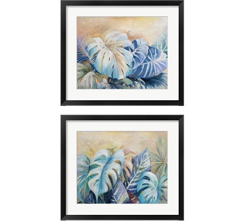 Blue Plants 2 Piece Framed Art Print Set by Patricia Pinto
