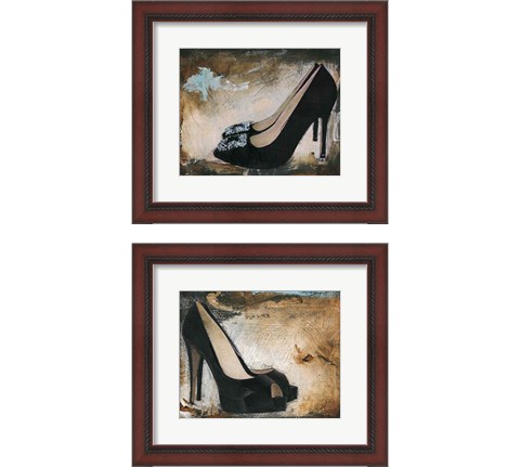 Shoe Box 2 Piece Framed Art Print Set by Andrea Stajan-ferkul