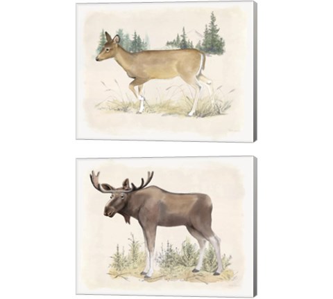Wilderness Collection 2 Piece Canvas Print Set by Beth Grove