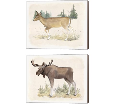 Wilderness Collection 2 Piece Canvas Print Set by Beth Grove